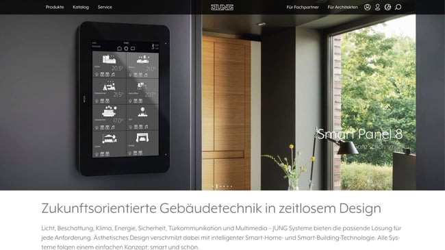 Website relaunch with new technology